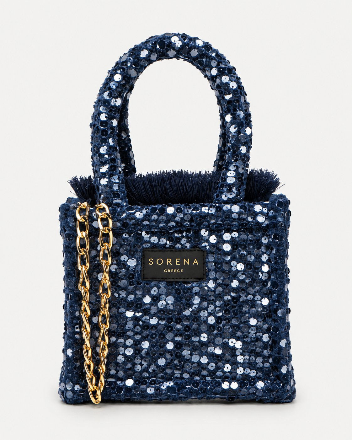 NOIR GLAM MINI TOTE BAG