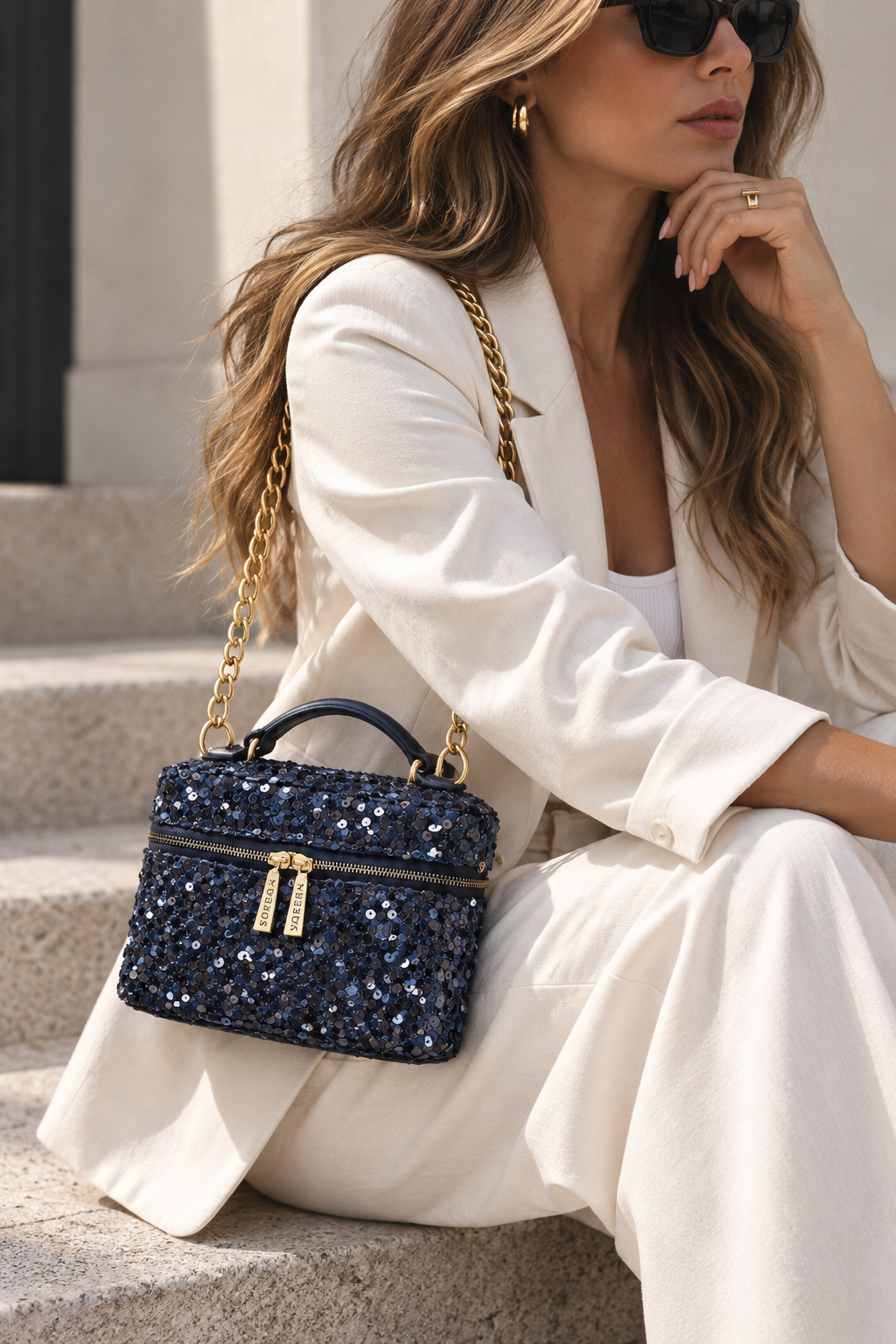 NOIR GLAM BAMBINO BAG