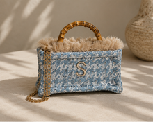 SAC CABAS EN BAMBOU MINI TRITIANI