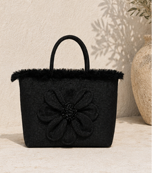 FALBALA SAC DE PLAGE NOIR