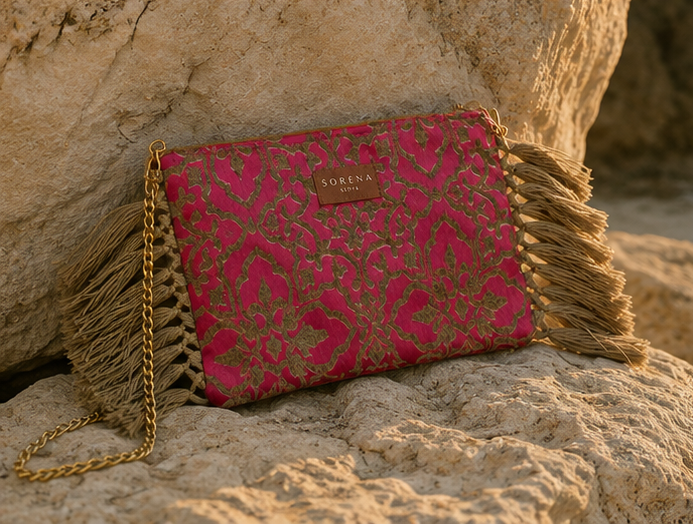 DOLCEZZA TASSEL CLUTCH